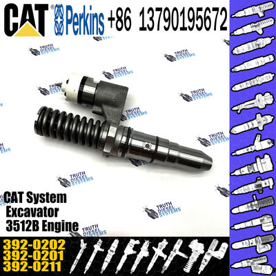 392-0202 High Quality Diesel Engine Fuel Injector 3920202 20R-1266 For Caterpillar 3512B 3516B