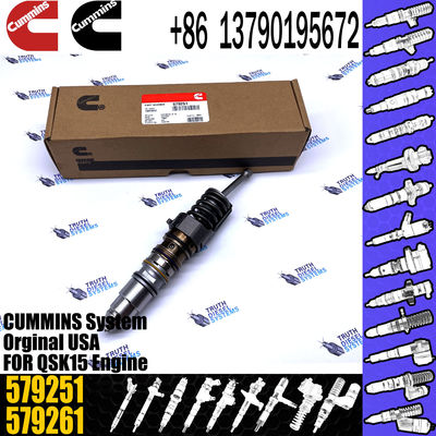 1764364 Diesel Engine Common Rail QSX15 Fuel Injector 1499257 579251 4903451 579263 4954648