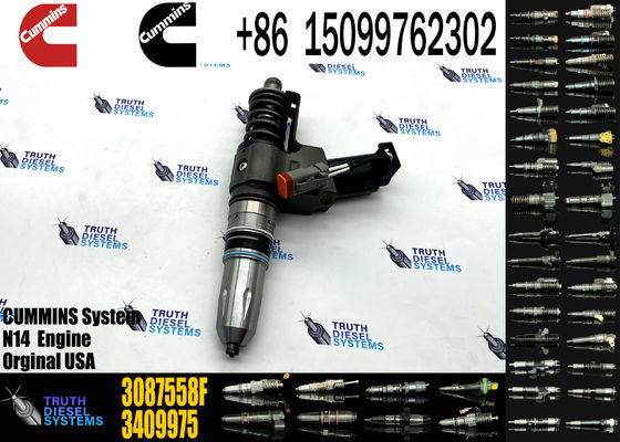 Common Rail Diesel Fuel Injector 3407776 3411385 3087558F 3411766 3083846 3083622 3411759 4384360 For Cum-mins QSN14 N14