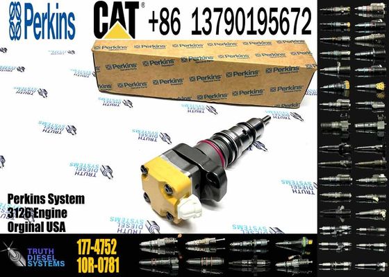 Diesel engine parts E325C excavator injector CAT 3126 engine fuel injector 1774752 177-4752