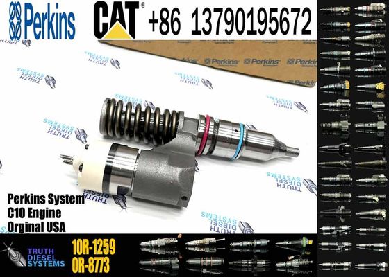 CATERPILLAR excavator part 10R-1259 212-3463 350-7555 3507555 fuel injector used for C12 C13 engine