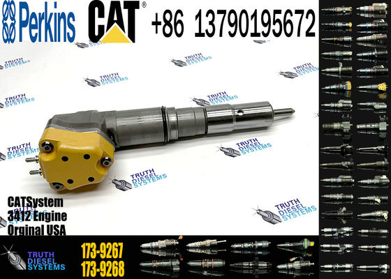 Common Rail injector 173-9267 173-9268 Engine Parts Fuel Injectors 1739267 1739268 For CAT Caterpillar 3412 engine