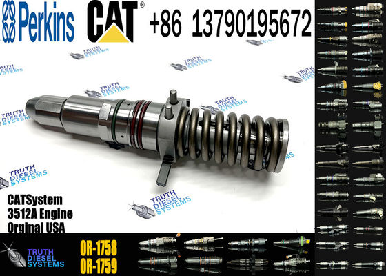 Diesel Engine Injector0R-3883 7E-2269 0R-2923 0R-2924 0R-1759 0R-1758 0R-1756 2W-5201 6I-4357For Caterpillar C3512A Common Rail