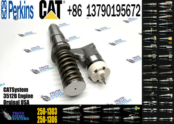 Diesel Engine Injector 192-2817 250-1302 250-1304 250-1303 250-1306 250-1308 250-1312For Caterpillar C3512B Common Rail