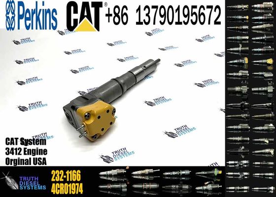 Diesel Engine Injector 2C0273 232-1166 20R-0759 0R-8786 191-3005 232-1172 179-9380 For Caterpillar C3412 Common Rail