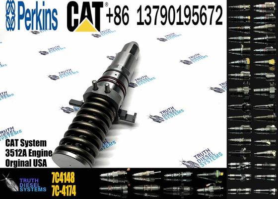 3512A Diesel Engine Parts Fuel Injector 4P9077 7C4148 6L4355 0R-8338 10R-1252 for CAT Caterpillar Construction Machinery