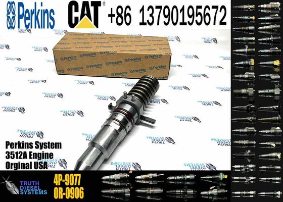 Construction Machinery Parts 4P-9077 0R-2925 Common Rail Fuel Injector 7E3383 for Caterpillar 3508 3512 3516 Excavator Engine