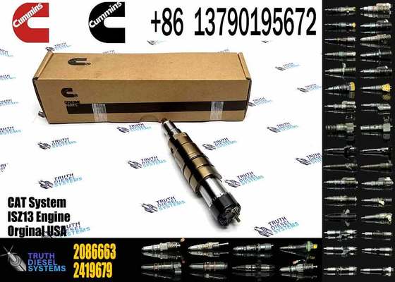 ZQYM Factory Fuel Injector Assembly CRDI 2488244 2086663 2264458 2419679 2031835 2057401 for Cummins Scania XPI Injector