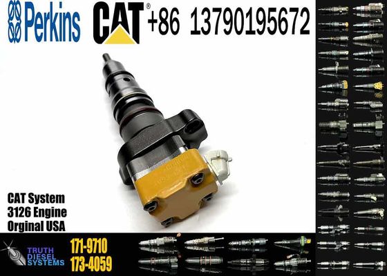 Common Rail Fuel Injector 171-9710 10R-9348 CAT 3126B Injector For Caterpillar Machinery Diesel Engine Parts
