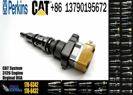 178-6342 Fuel Injector 3126B Diesel Engine Parts Fuel Injector 1786342 10R1257 for Tractor D5N D6N