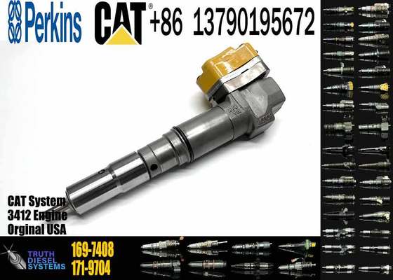 Excavator Engine Parts Fule Injetor 169-7408 174-7527 222-5967 20R-0760 232-1175 173-9272 for 3412E 3408 Fuel Injector