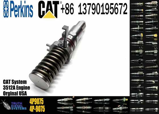 4P-9075 4P9075 0R-3051 Fuel Injector for Caterpillar CAT 3508 3512 3516 Engine