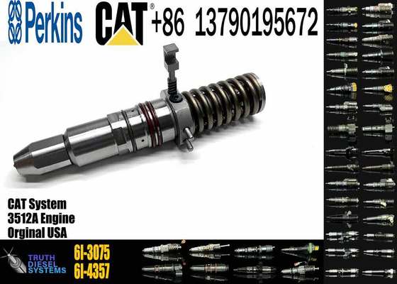 High Quality Injector Assembly 6I-3075 6I3075 0R8680 for Caterpillar 3516 Engine Excavators Truck