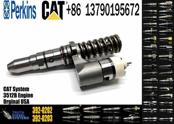 Excavator Parts 392-0202 Fuel Injector 3920202 20R-1266 20R1266 for CAT 793C 793D 3516B 3512B Series