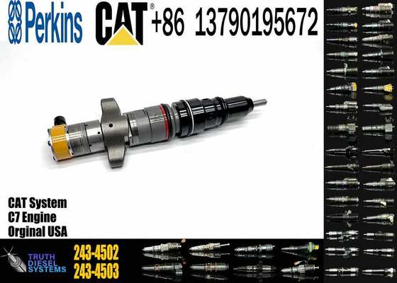 New for Caterpillar Common Rail Injector 241-3239 387-9430 20R-8057 243-4502 for CAT Excavator C7 Engine
