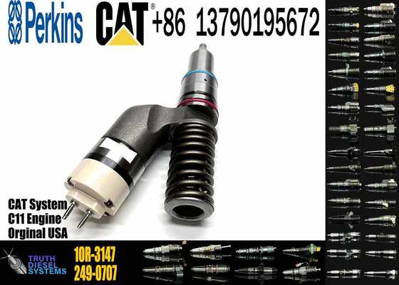 249-0712 249-0713 Common Rail Fuel Injector Cater pillar CAT C13 Diesel Engine Parts Rail Injector 10R-3147 10R-3147
