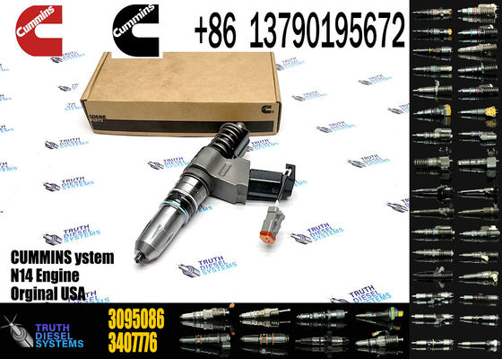 High Quality New Common Rail Diesel Injector Auto Parts Injector 3095086 Compatible with Cummins N14 Engine Injection Valves