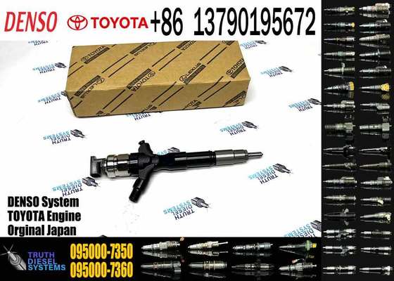 New Diesel Fuel Common Rail Injector 095000-7350 23670-30210 for 1KD-FTV D-4D PRADO J120 EURO 3 3.0D Engine