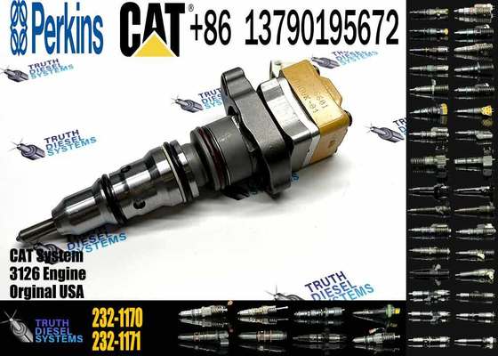 Diesel Engine Injector 232-1171 138-8756 222-5963 222-5972 173-4059 232-1168 232-1170 Caterpillar C3126 Common Rail Injection Valves