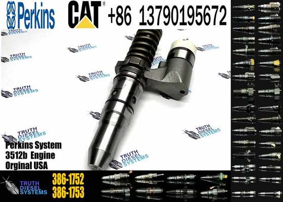 3920200 392-0200 Cat Engine Part 3861752 386-1752 Injector for Caterpillar 3508 3512 3516 3524 engine
