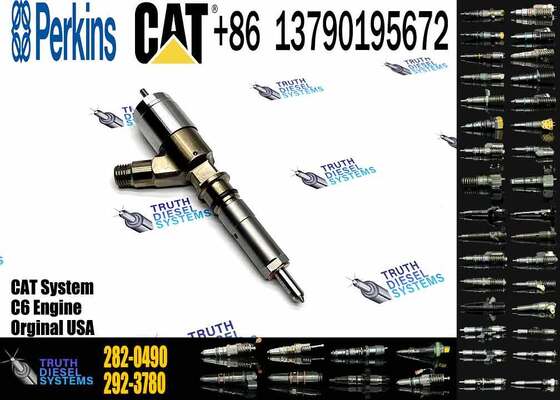 New Diesel Fuel Injectors 282-0490 2645A709 382-0480 306-9380 2645A734 320-0680 for Caterpillar C6.6 Excavator Truck Engine