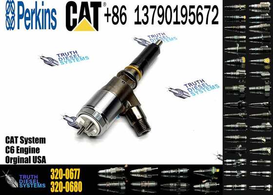 Excavator Engine Parts C4.2 C6.4 C6.6 Engine Fuel Injector 320-0655 320-0680 326-4756 320-0677 320-0690 326-4700 Injector diesel