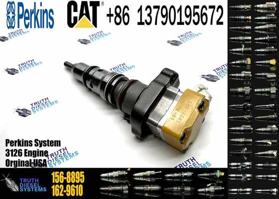 New Diesel Engine Injector 1OR-1267 188-1320 10R-9237 173-9379 10R-0781 4CR0197 156-8895 for C-aterpillar C3126 Common Rail Steel