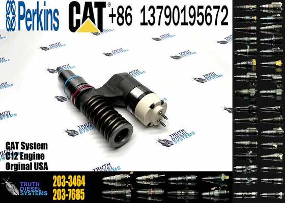 New Condition C12 Engine Diesel Fuel Injector 10R-0961 212-3469 203-3464 317-5279 350-7555 for Excavator Parts