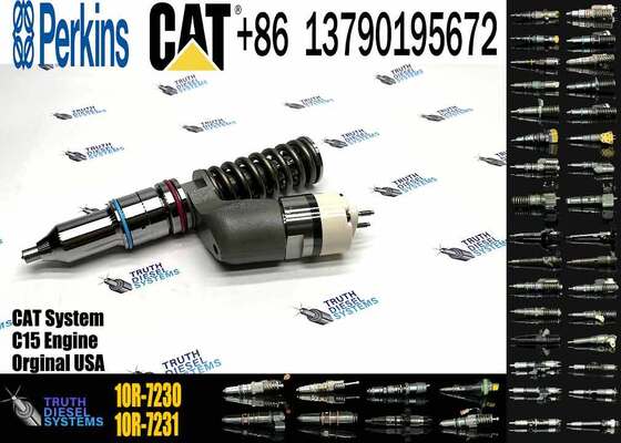 Excavator Injector 2915911 291-5911 10R7230 10R-7230 for C18 Engine Parts Diesel Nozzle Assembly