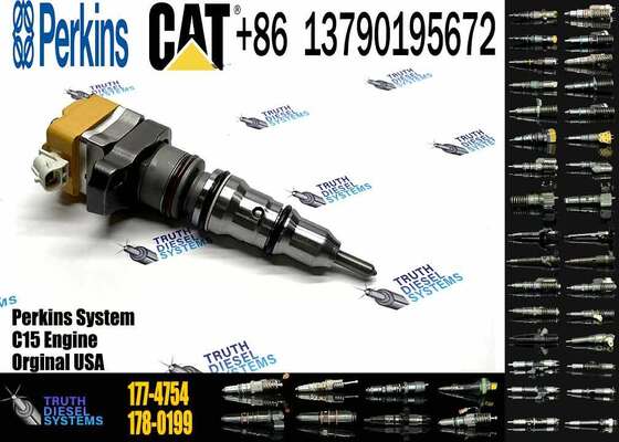 Excavator Injector 178-0199 205-128510R-0782 EX630782 178-0198 177-4754 1774754 for 3126 Engine Parts Diesel Nozzle Assembly