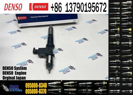 Truck Engine Parts Common Rail Diesel Fuel Injector 095000-8340 8-98106693-2