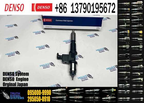 Truck Engine Parts Common Rail Diesel Fuel Injector 295050-0910 8-98159583-1