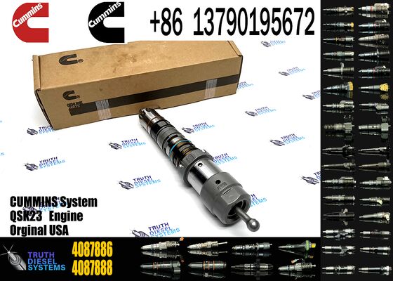 Common Rail Fuel Injector 4010025 4077076 4087886 4087888 4087889 for Sprayer Excavator Q19 Injector Truck Parts