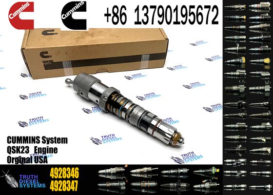 Common Rail Injector Fuel Injecto 4326779 4928346 4928349 for QSK23 Excavator QSK23 QSK45 QSK60