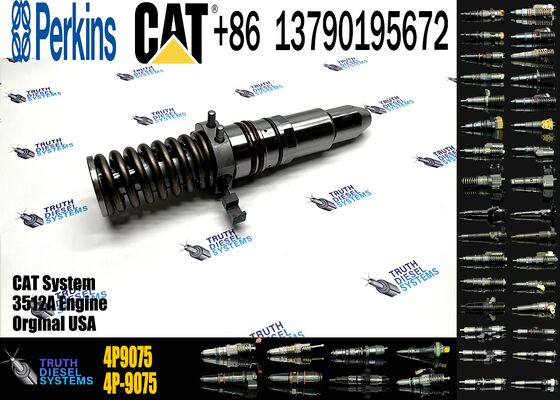 High Quality Excavator Parts Fuel Injector 4P-9075 4P-9076 for 3508 3512 3516 Engine Injector 4P9075 4P9076