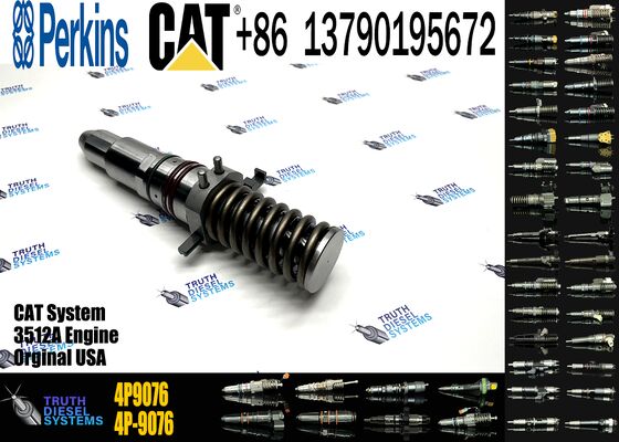 Construction Machinery Parts Fuel Injector 0R2921 OR-2921 4P9076 4P-9076 Fits for 3512 3508 3516 Diesel Engine