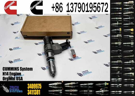 CUMMINS High Quality N14 Construction Machinery Diesel Engine Spare Parts Fuel Injector 3411762 3083662 3409975 4307516