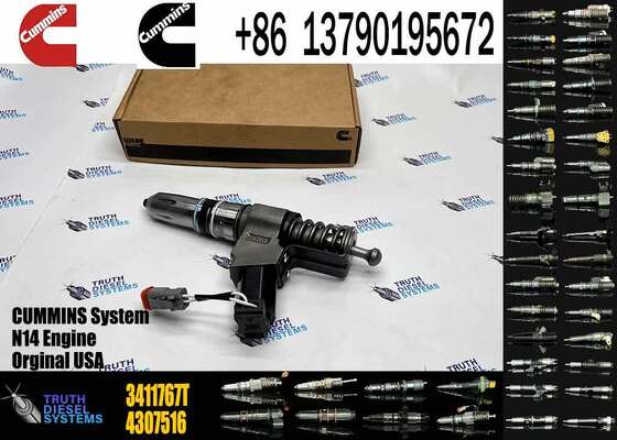 CUMMINS Affordable Excavator Engine Spare Parts Fuel Injector 3411759 3411762 3411845 4026222 3411767T 4384360 4307776 for N14 Engine