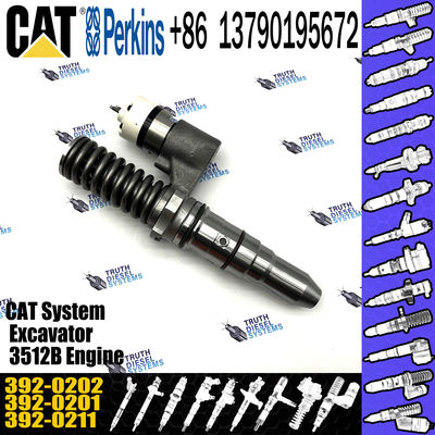 392-0202 High Quality Diesel Engine Fuel Injector 3920202 20R-1266 For Caterpillar 3512B 3516B