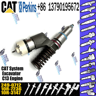 Diesel Engine Fuel Injector Excavator Accessories Diesel Motor Parts 249-0712 10R-3147 for CASE CAT966H CX31 TRUCK CAT72