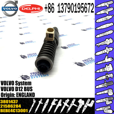 High Performance Common Rail Fuel Injector BEBE4C13001 3801437 for D12 BUS