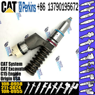 Diesel Fuel Common Rail Injector 211-3024 10R-0958 10R-8502 For CAT C15 C18 Diesel Engine