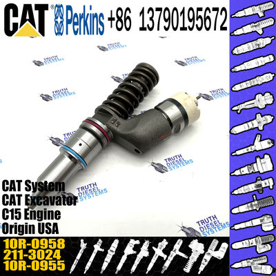 Diesel Fuel Common Rail Injector 211-3024 10R-0958 10R-8502 For CAT C15 C18 Diesel Engine
