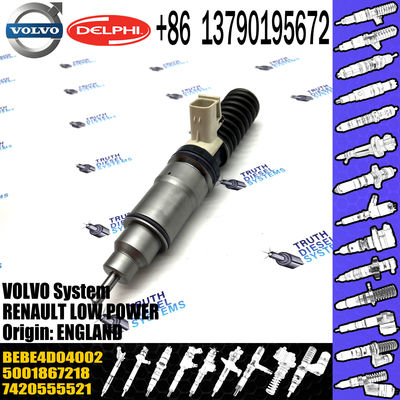 Diesel Fuel Injector BEBE4D04002 For VOL Truck 20555521 RVI 7420555521