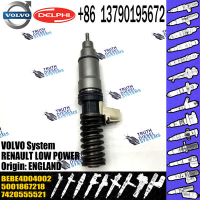 Diesel Fuel Injector BEBE4D04002 For VOL Truck 20555521 RVI 7420555521