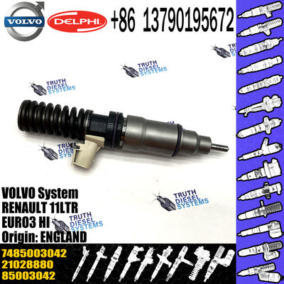 original Diesel Fuel Injector 20555521 7421028880 7421644598 7485003042 7485003949 for VOL  11LTR EURO3 HI