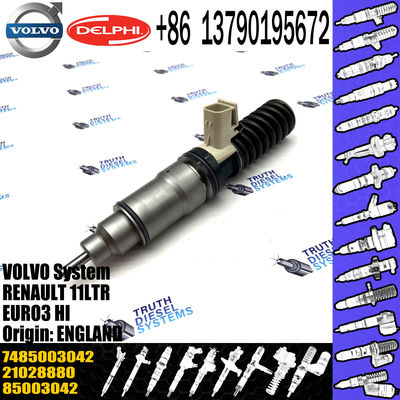 original Diesel Fuel Injector 20555521 7421028880 7421644598 7485003042 7485003949 for VOL  11LTR EURO3 HI