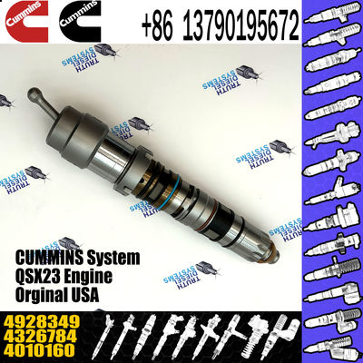 Diesel Engine fuel injector 4326784 4928349 4010160 4087891 4010158 for for Cummins QSK60 truck excavator tractor