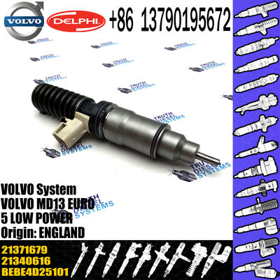 Diesel Engine Common Rail inyector Unit Fuel Injector BEBE4D25001 21371679 85003268 21340616 For VOL MD13 EURO 5