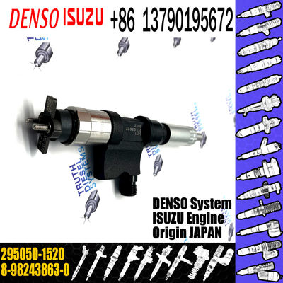diesel fuel injector nozzle 8-98243863-0 295050-1520 8-98243863-1 injector for ISUZU 4HK1 common rail injector